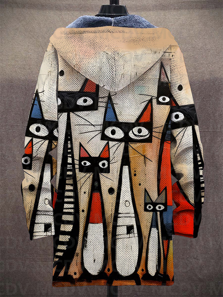 Michelle | Cardigan luxueux d'inspiration artistique 