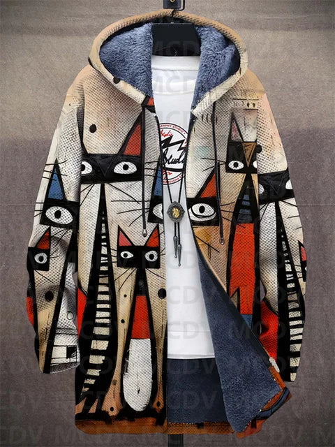 Lowanna™ | Luxurious cardigan with artistic inspiration