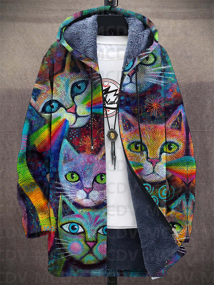 Michelle | Cardigan luxueux d'inspiration artistique 