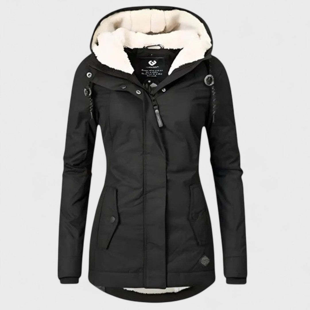 Amélie | Waterproof Winter Jacket with Hood