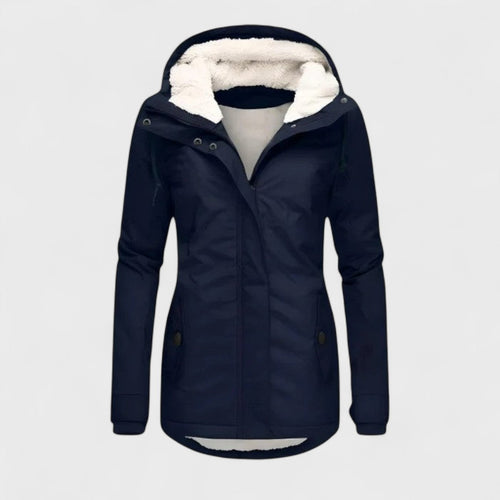 Amelia | Veste d'hiver imperméable à capuche