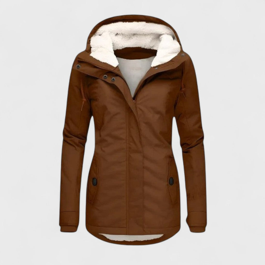 Amelia | Waterproof Winter Jacket with Hood