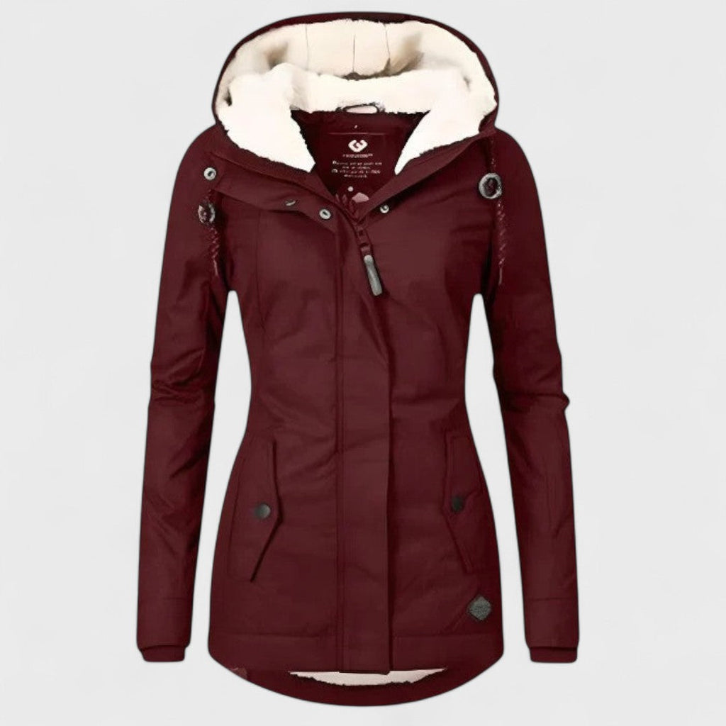 Amelia | Waterproof Winter Jacket with Hood