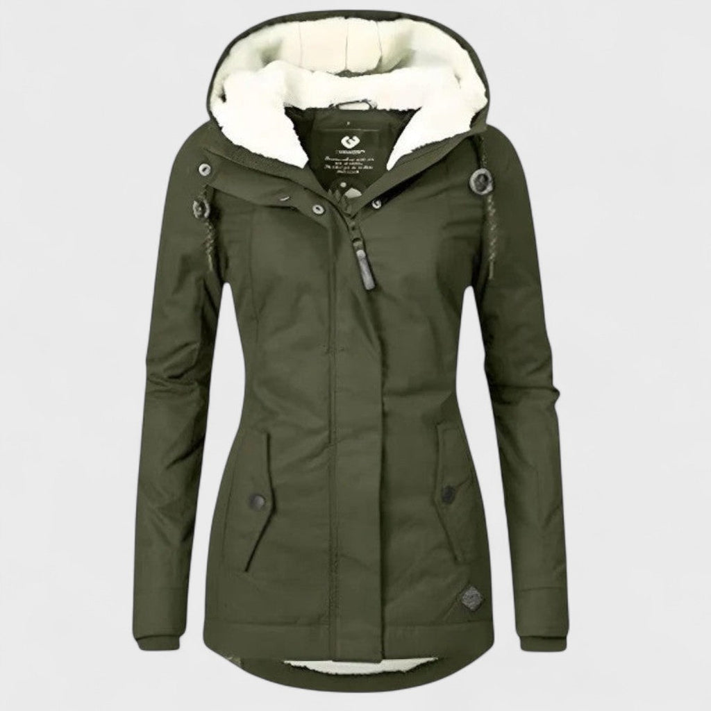 Amelia | Waterproof Winter Jacket with Hood