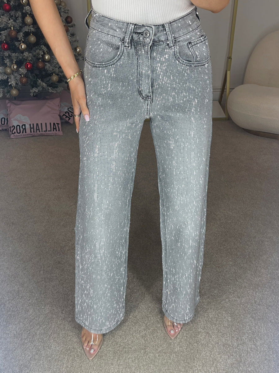 Eliza | Hoge Taille Diamant Jeans