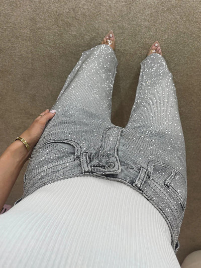 Eliza | Hoge Taille Diamant Jeans