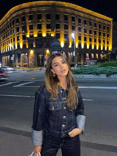 Meadow | Rolled Long Sleeve Coat