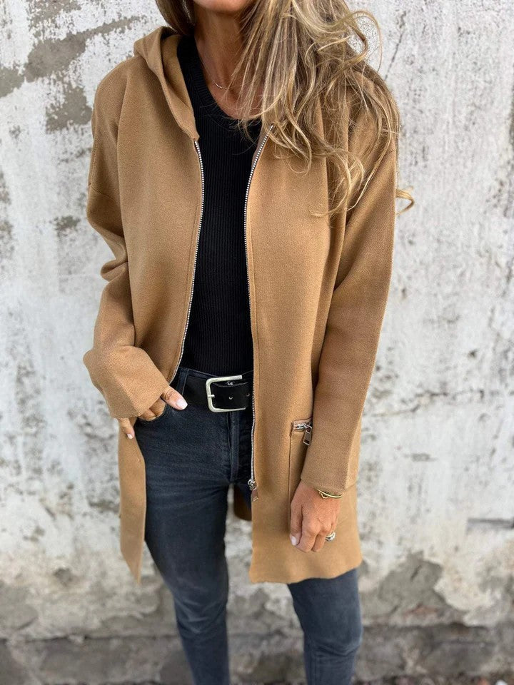 Madeleine™ | Veste à Capuche Confortable et Élégante