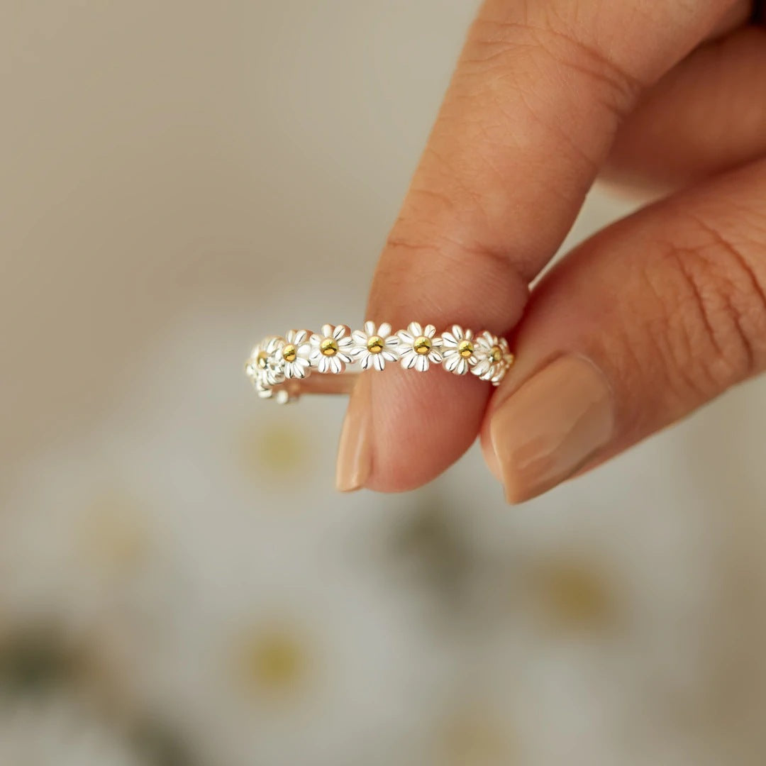 Bague Fleur Luxueuse Nieves