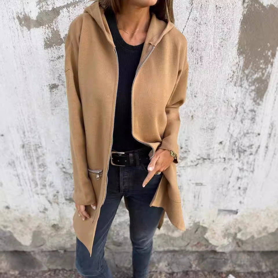 Madeleine™ | Veste à Capuche Confortable et Élégante