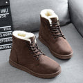 Nora™ | Ankle boots with fleece lining and suede look