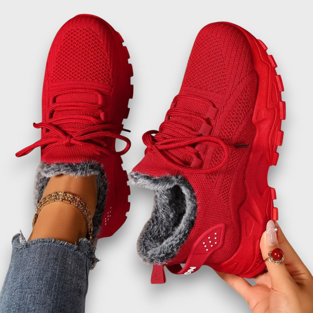 Baskets d'hiver confortables à lacets Betty