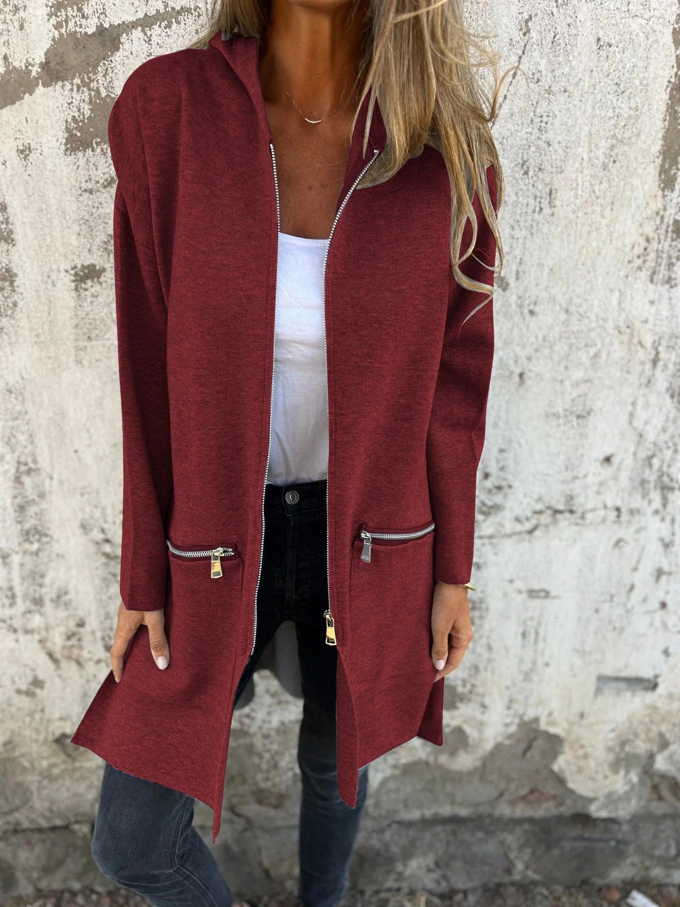 Madeleine™ | Veste à Capuche Confortable et Élégante