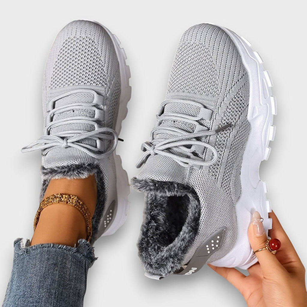 Baskets d'hiver confortables à lacets Betty