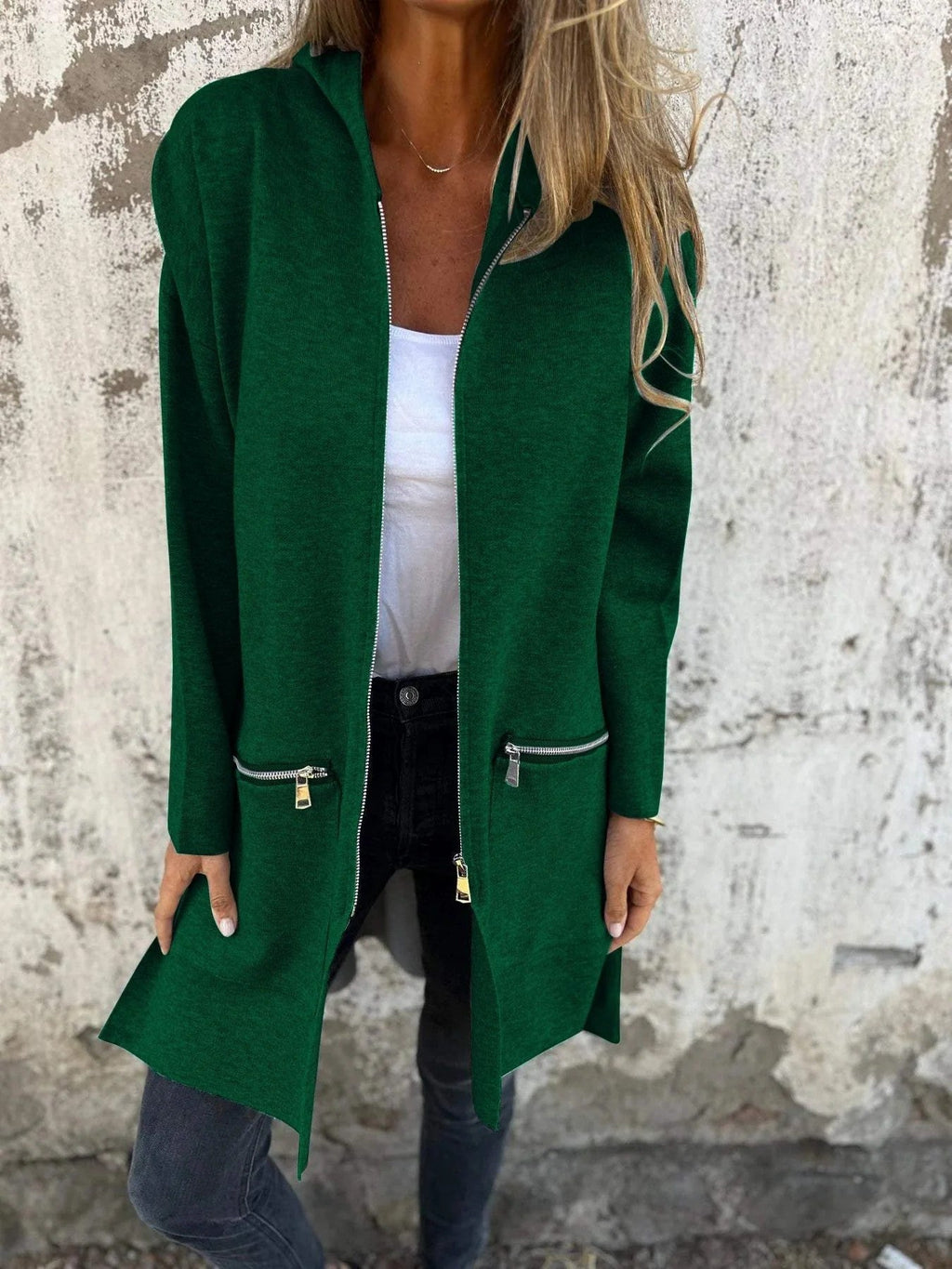 Madeleine™ | Veste à Capuche Confortable et Élégante