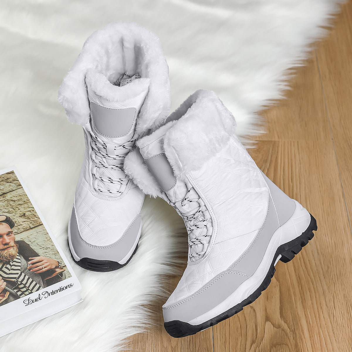 Aurora™ | Snow boots with fur trim and waterproof finish