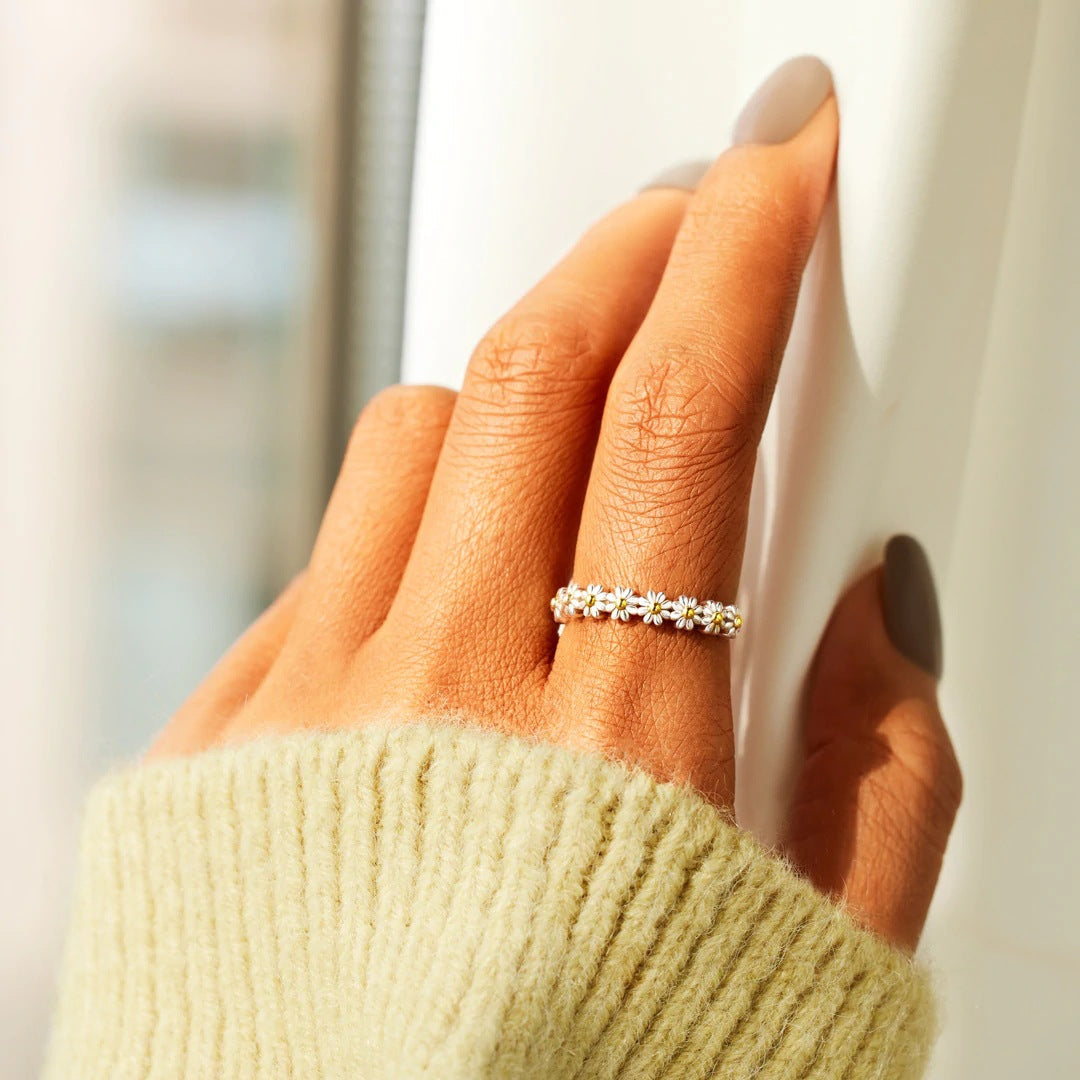 Bague Fleur Luxueuse Nieves