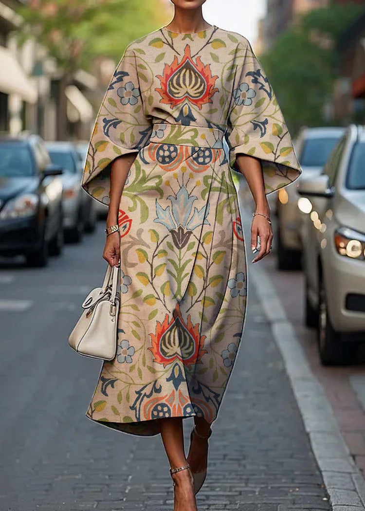 Melody™ | Elegant Round Neck Dress
