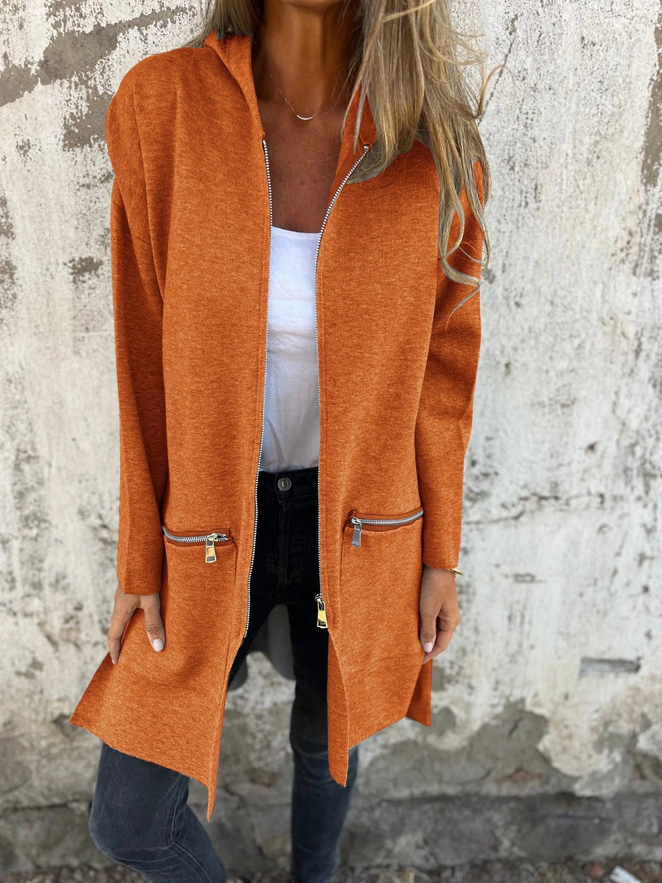 Madeleine™ | Veste à Capuche Confortable et Élégante