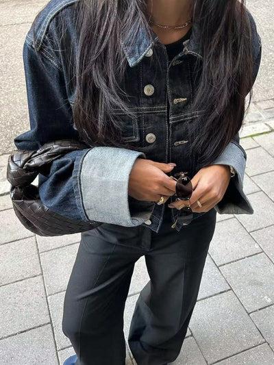 Meadow | Rolled Long Sleeve Coat