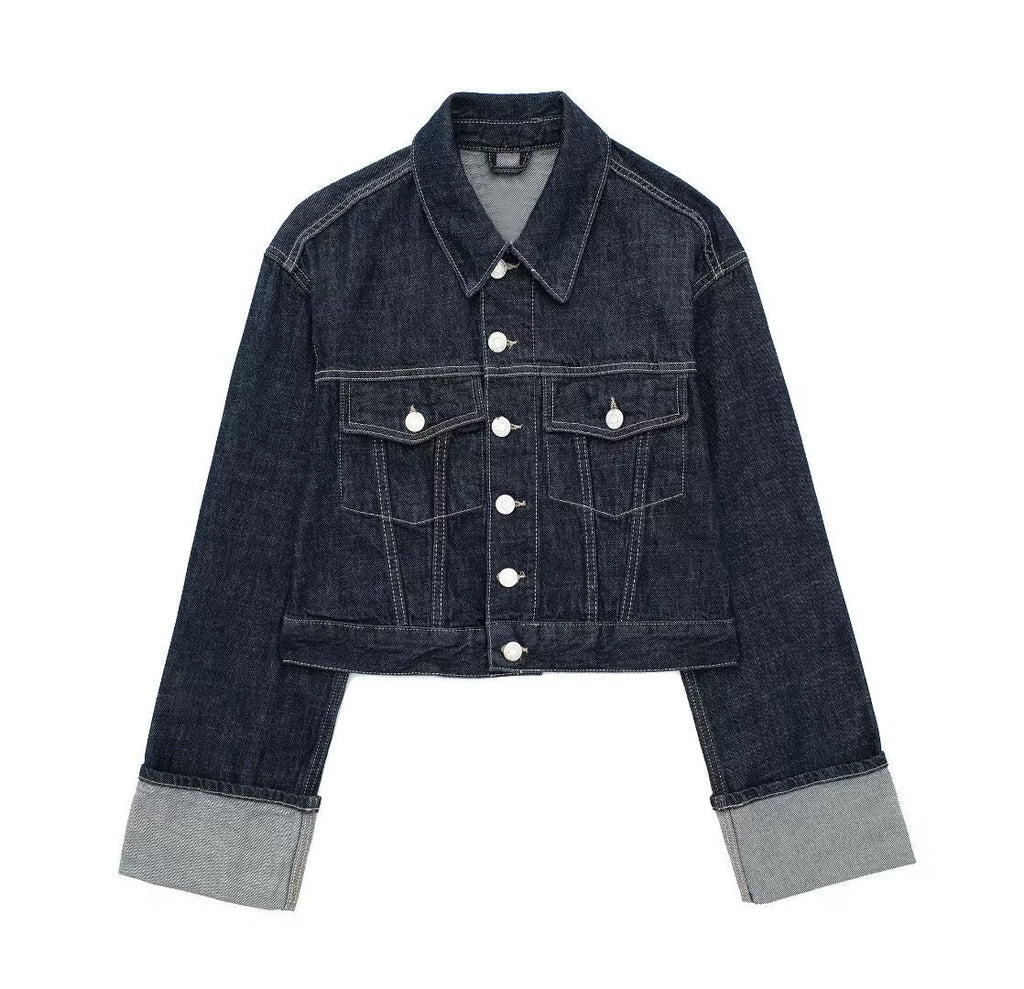 Prairie | Manteau à manches longues retroussées