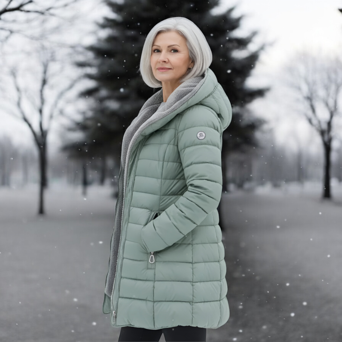 OBJECTIF | Manteau d'Hiver Matelassé