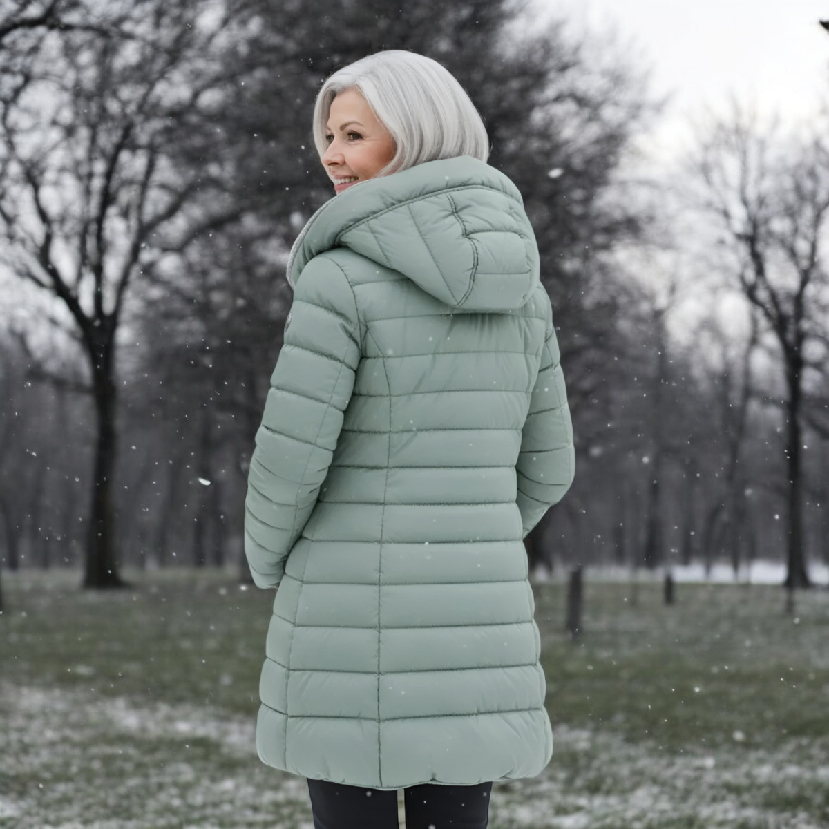 OBJECTIF | Manteau d'Hiver Matelassé