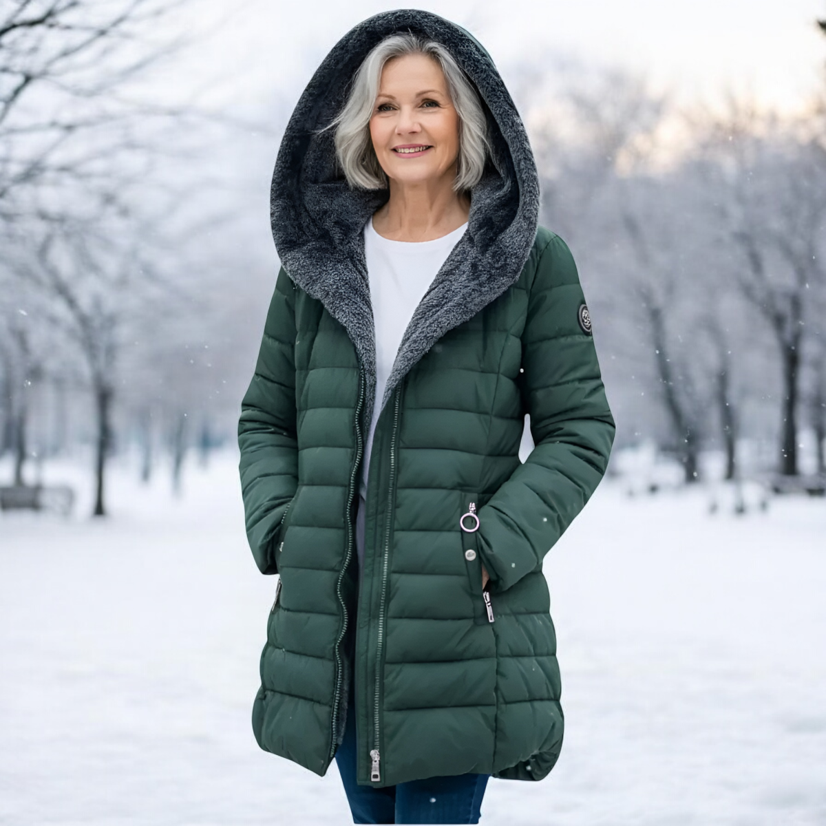 OBJECTIF | Manteau d'Hiver Matelassé