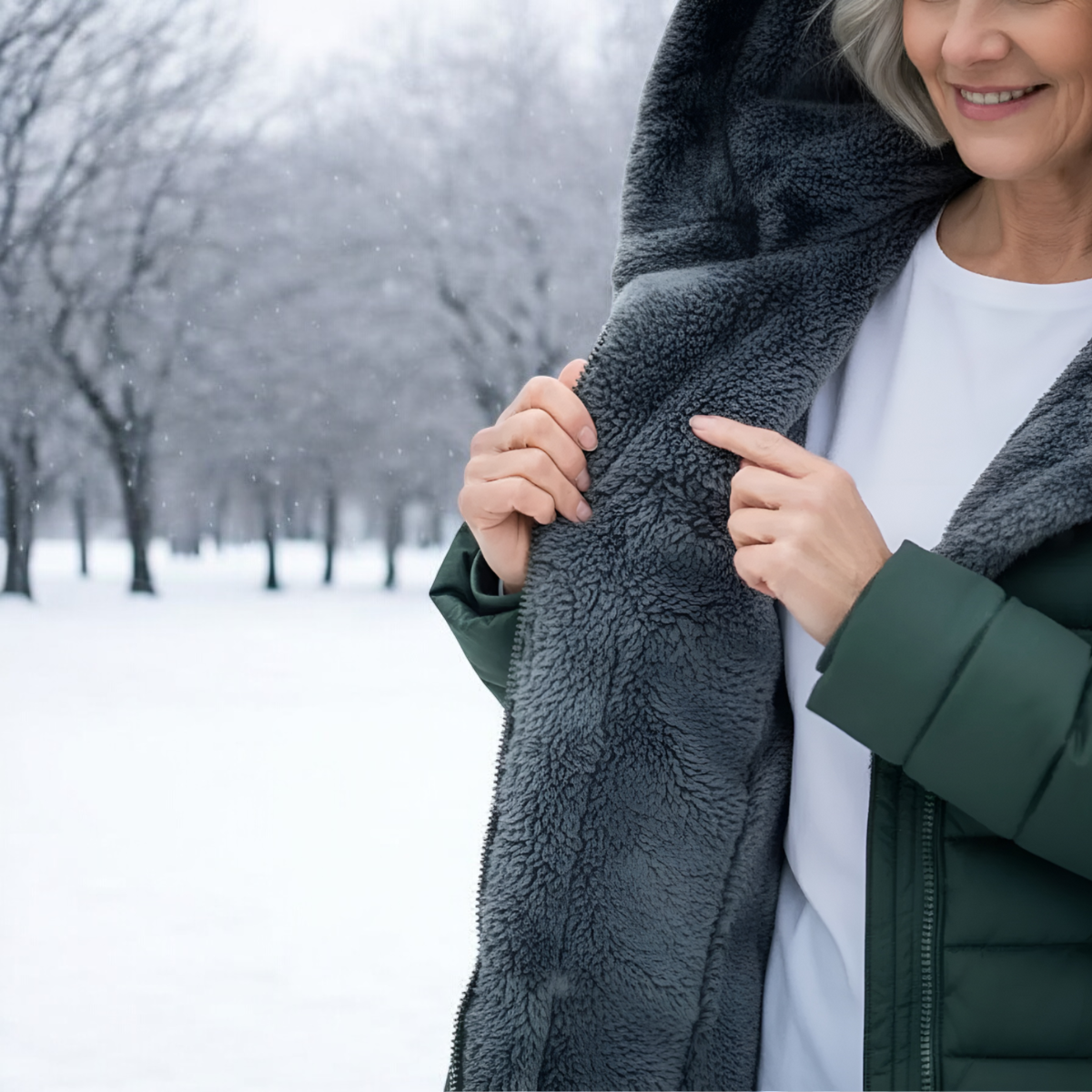 OBJECTIF | Manteau d'Hiver Matelassé