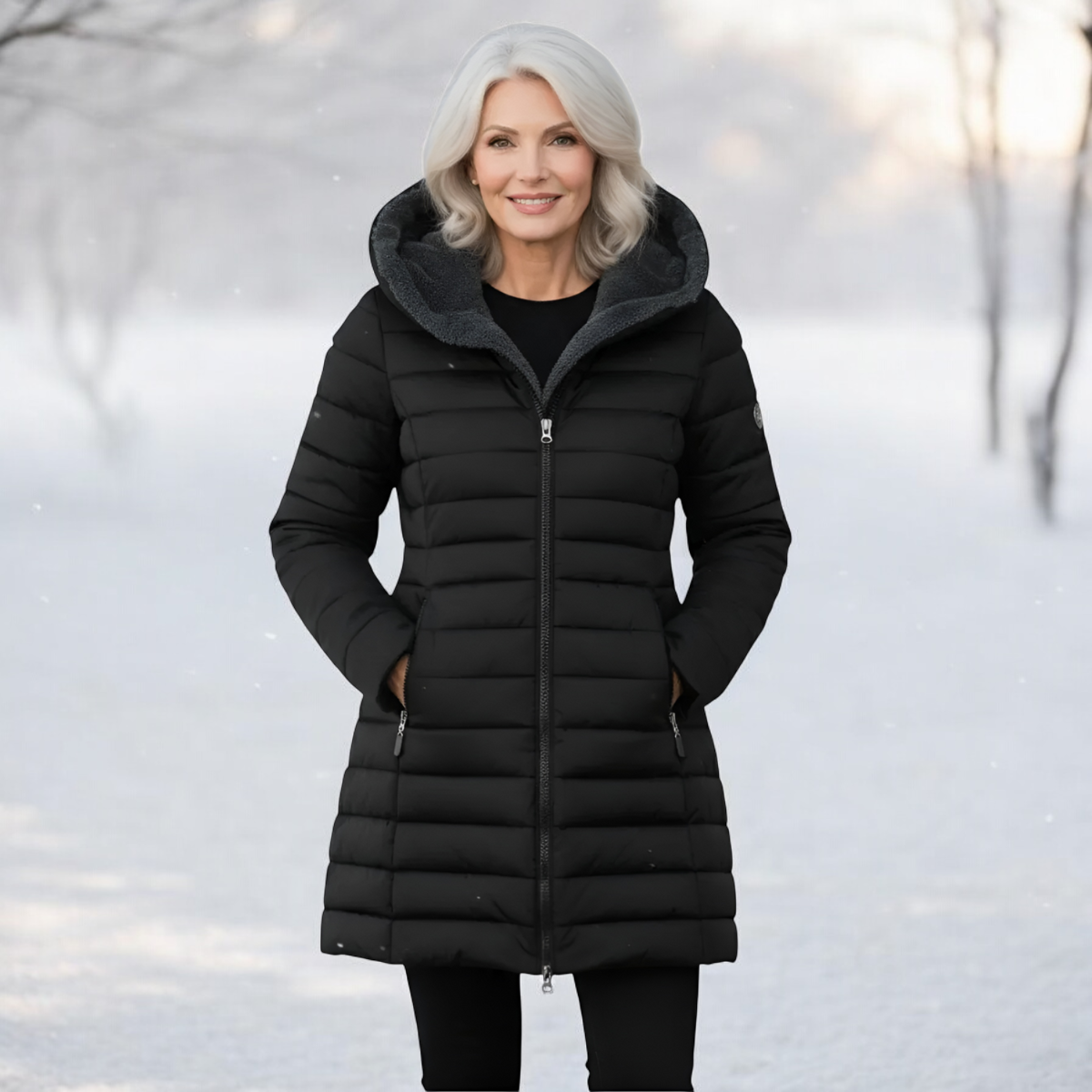 OBJECTIF | Manteau d'Hiver Matelassé