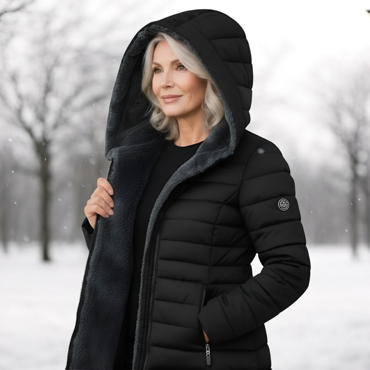 OBJECTIF | Manteau d'Hiver Matelassé
