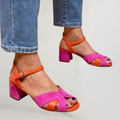 YVONNE™ | Colorful heeled sandals for a bold summer style 