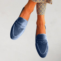 Brenda | Mocassins en velours 