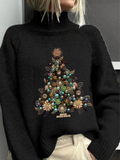 Livia - Kersttrui met sierlijke kerstboom 