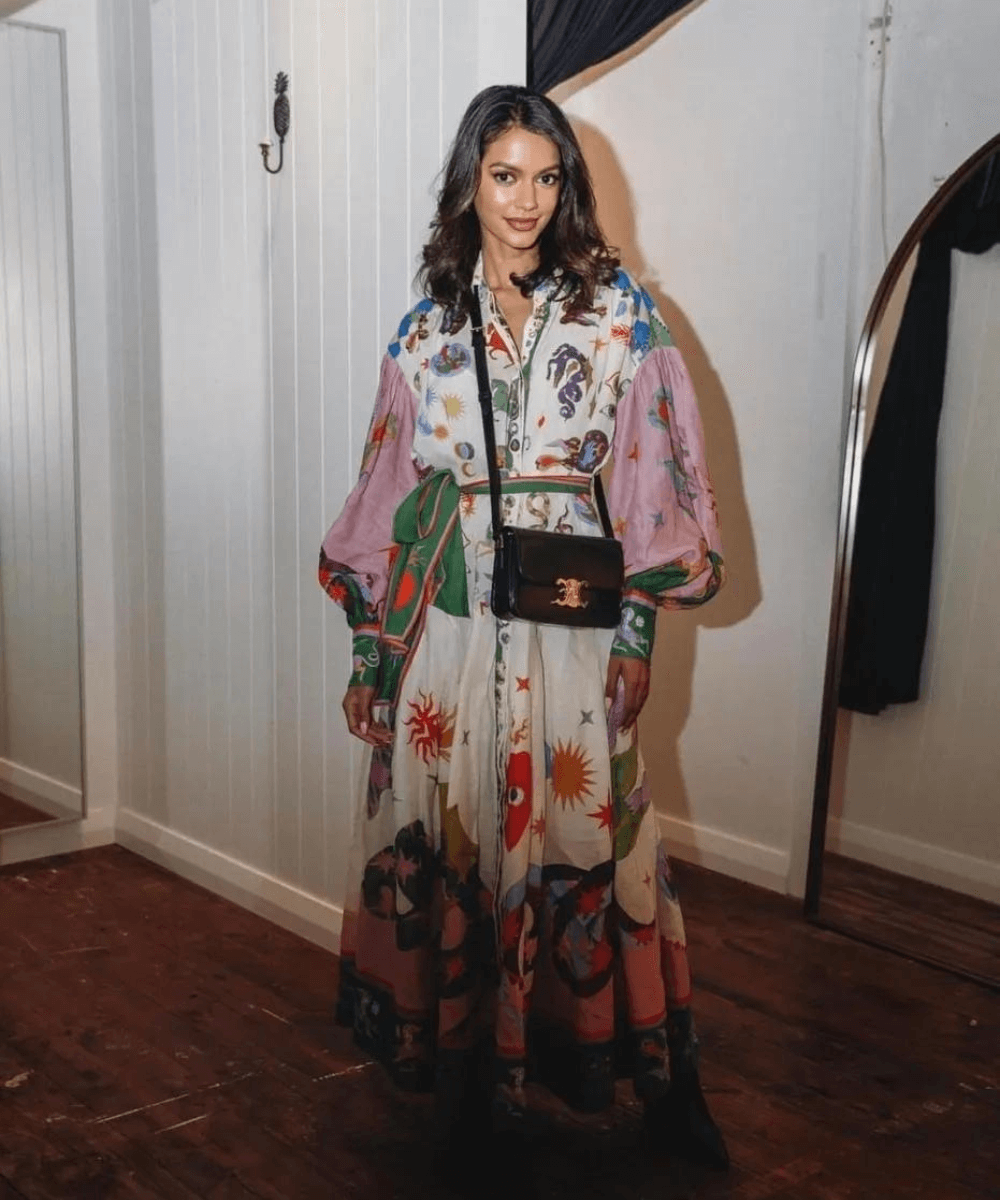 Dorthe™ | Elegantní Italské Maxi Šaty