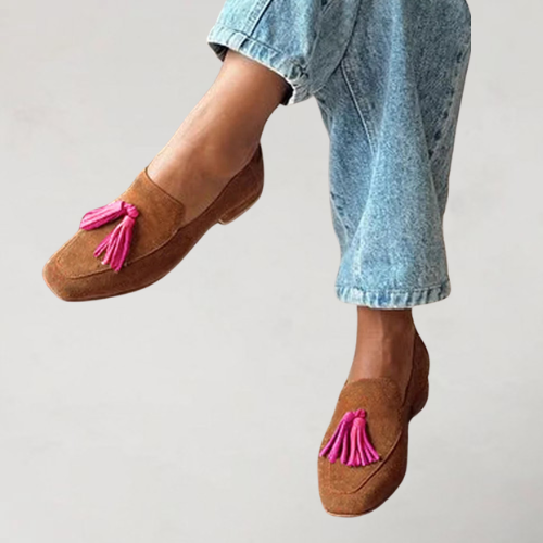 Monique | Mocassins marron 