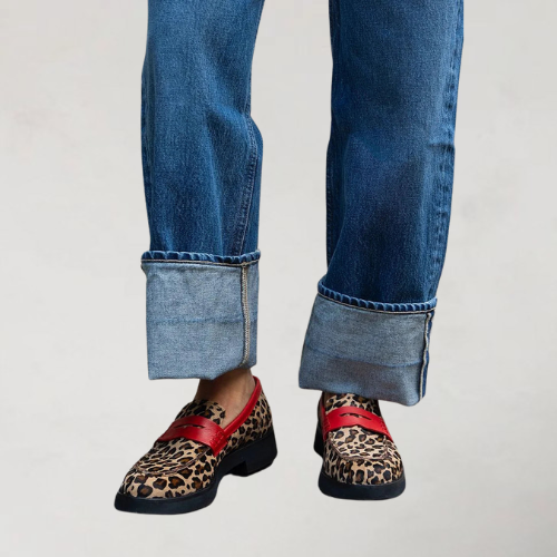 Evelien | Mocassins bicolores 