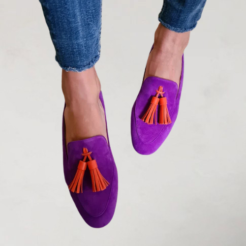 Veerle | Mocassins en daim