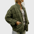 Sofie™ | Quilted transitional coat in oversized cut