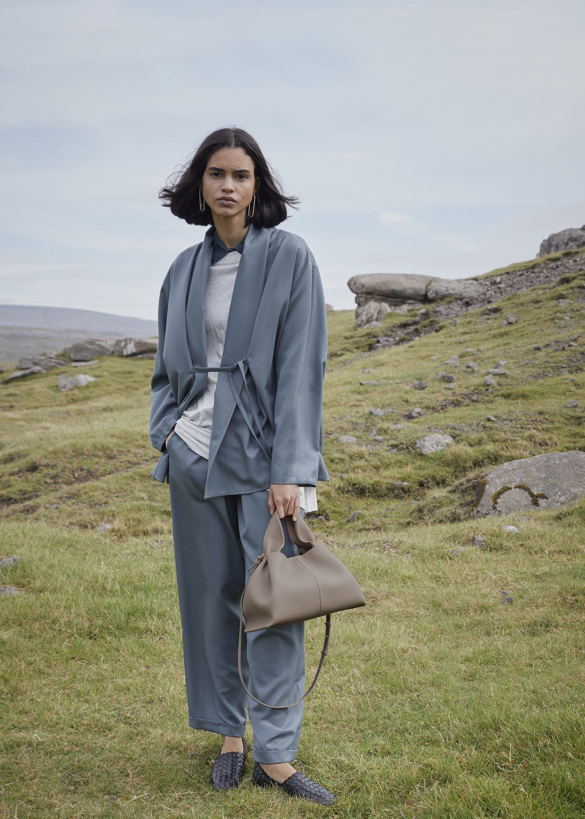 Sac cabas Lior – Grand modèle | Taupe