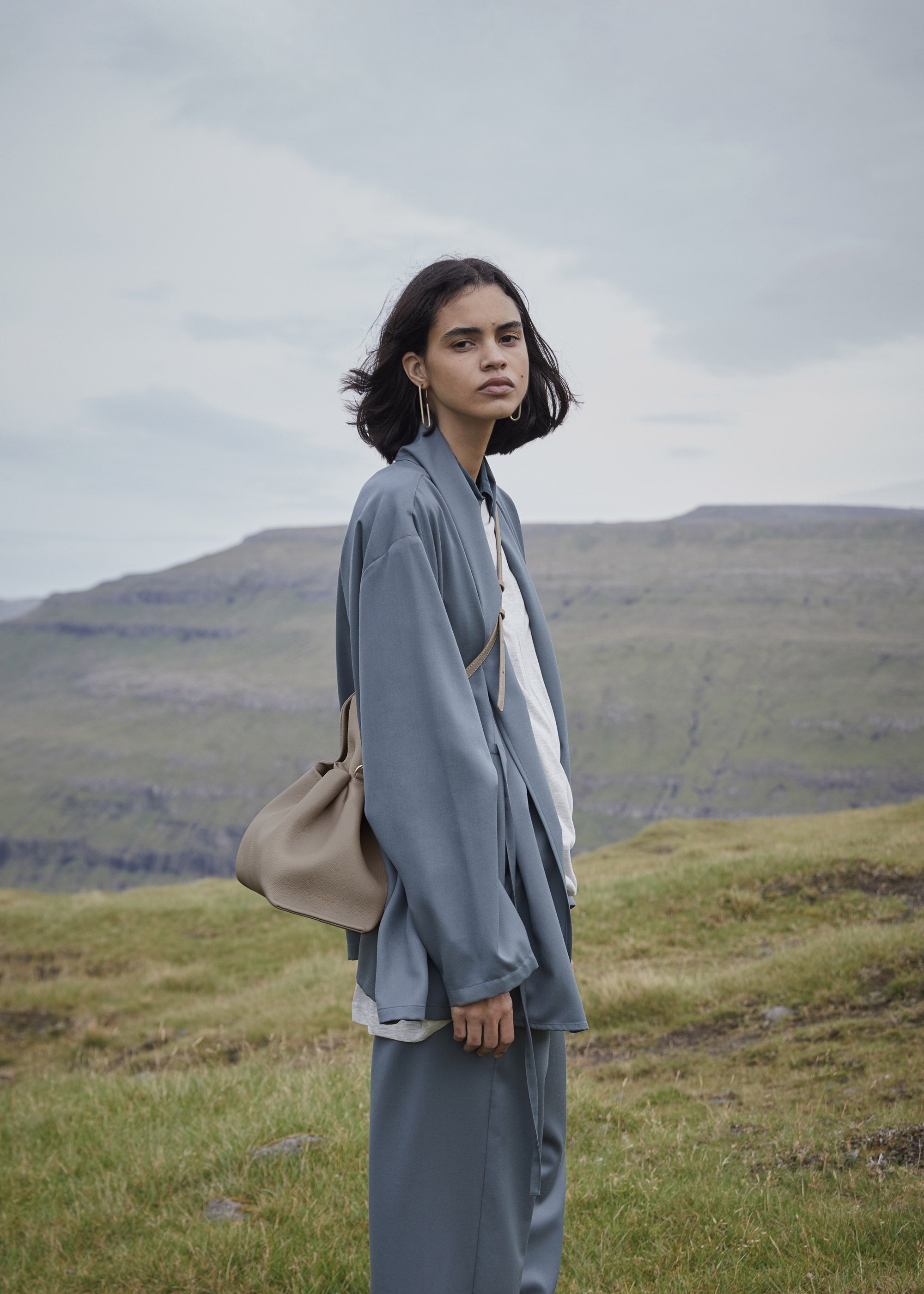 Sac cabas Lior – Grand modèle | Taupe