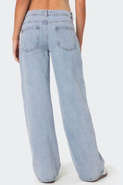 Mia | Low rise dames jeans