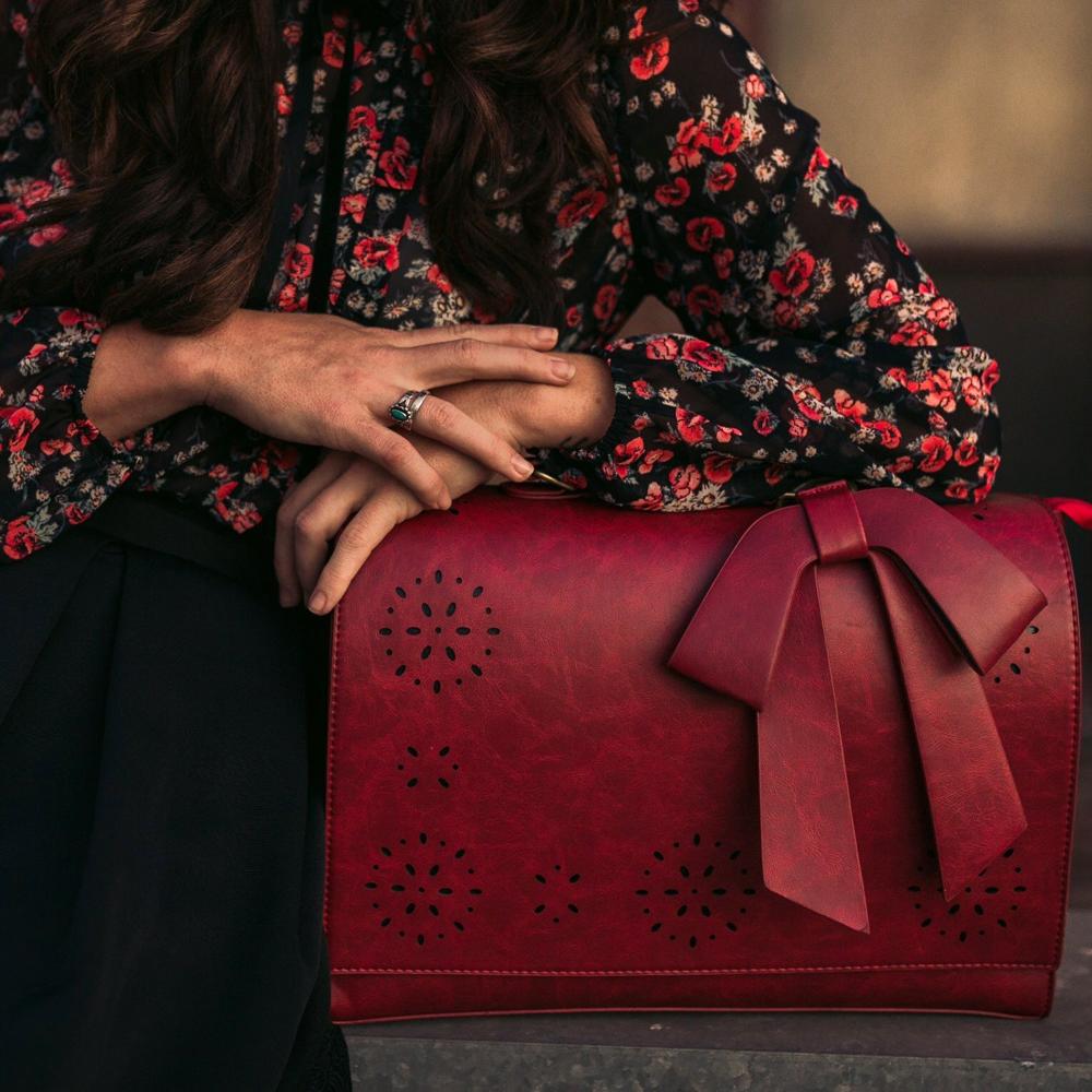Bernadette - Crossbody Bag with Bows