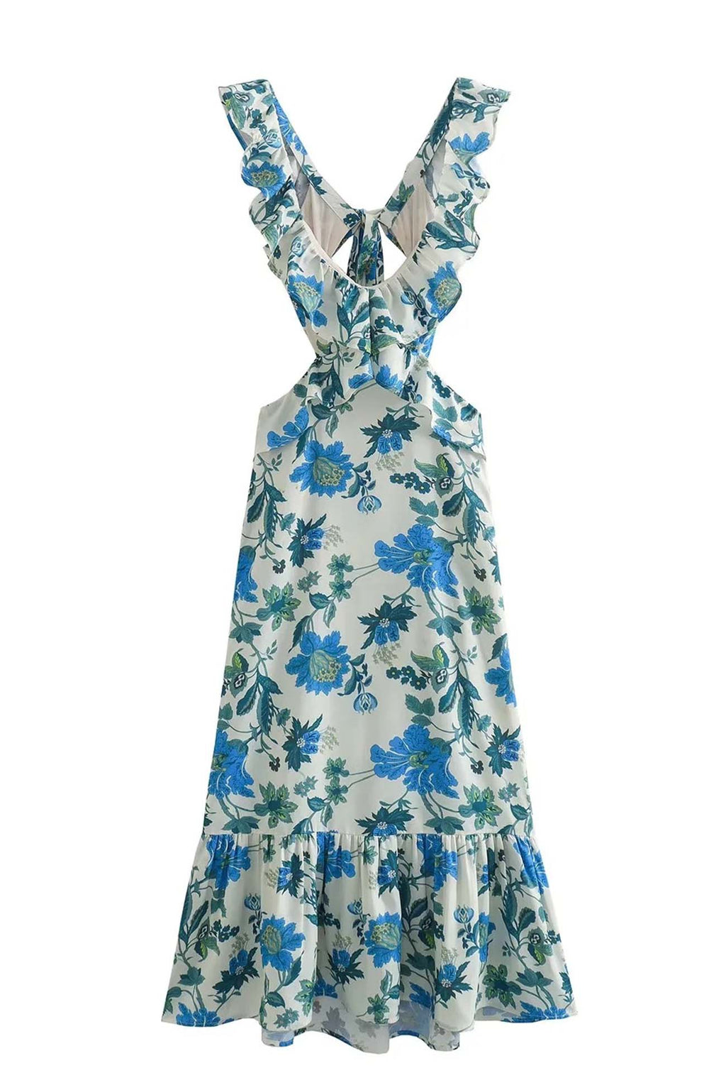Ariella™ | Floral Ruffle Dress
