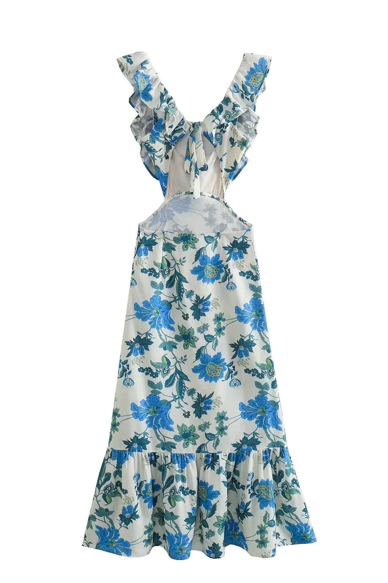 Ariella™ | Floral Ruffle Dress