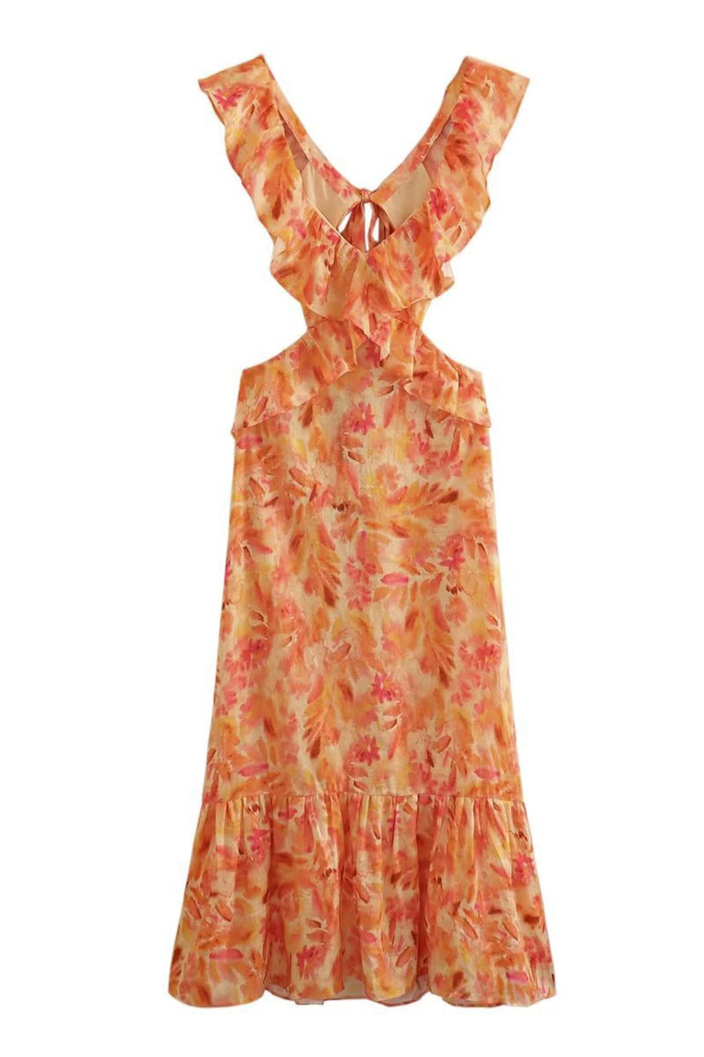 Ariella™ | Floral Ruffle Dress