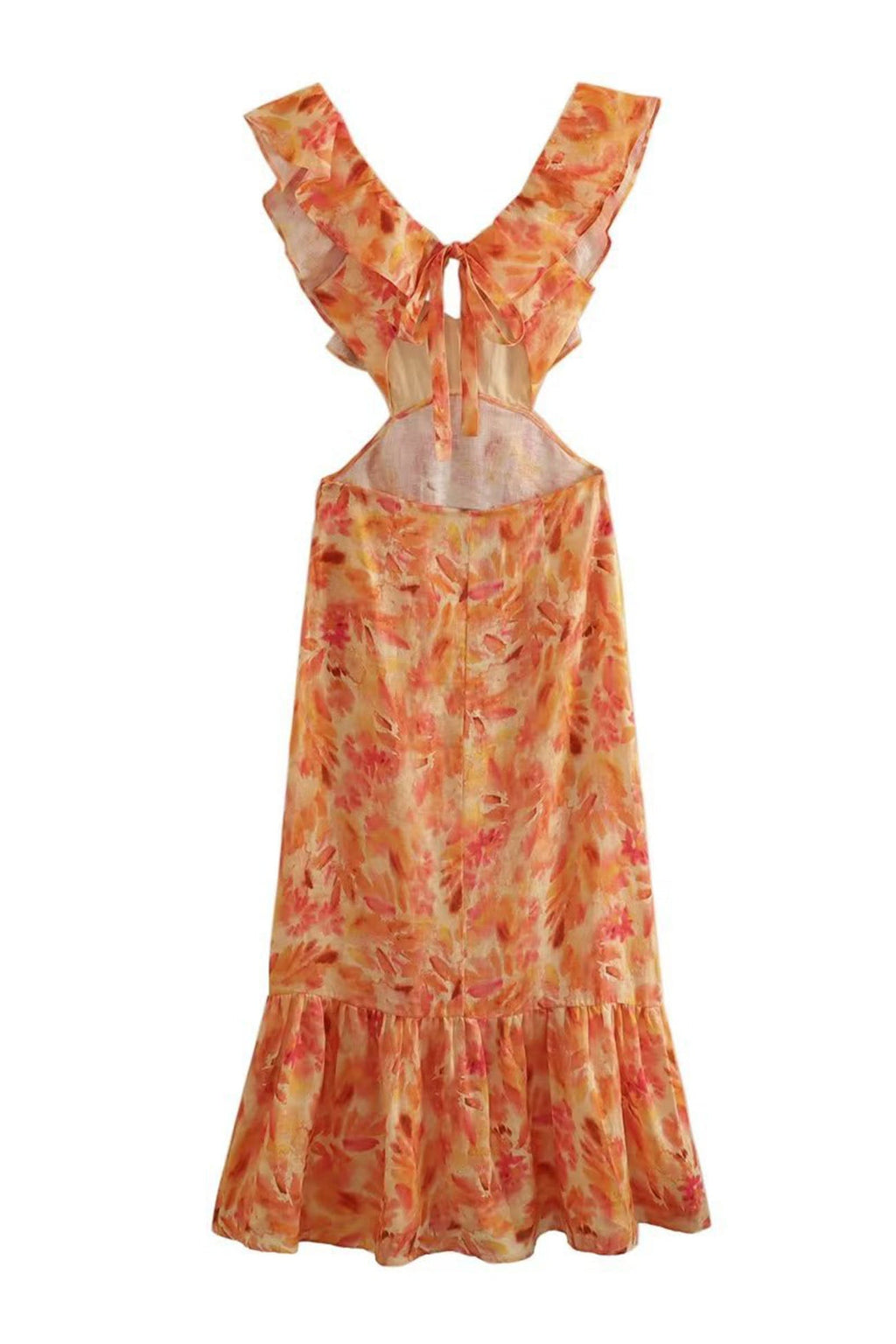 Ariella™ | Floral Ruffle Dress