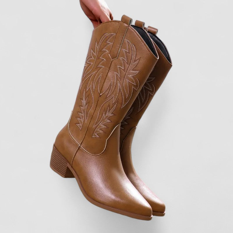 Claire - Bottes orthopédiques western 