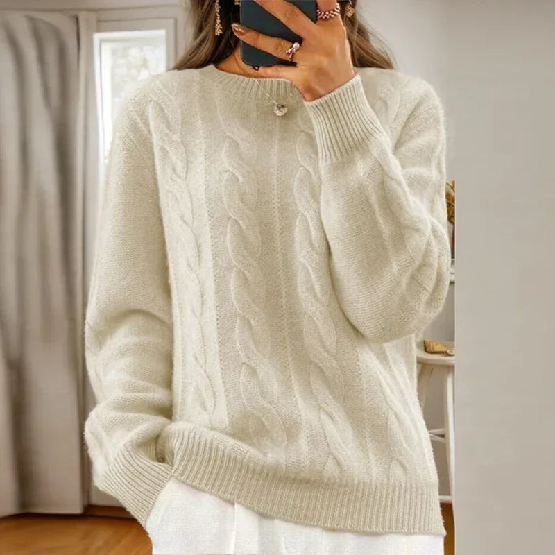Janine | Élégant Gebreide Trui