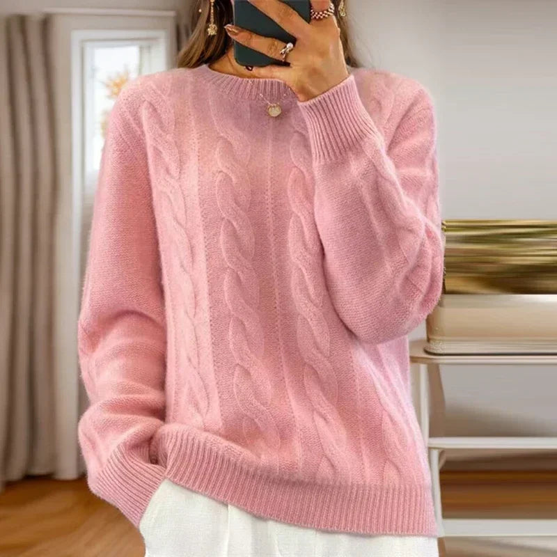 Janine | Élégant Gebreide Trui